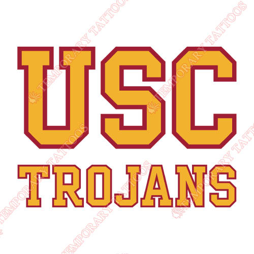 Southern California Trojans Customize Temporary Tattoos Stickers NO.6270